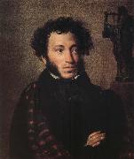 Orest Kiprensky Portrait of Alexander Pushkin oil painting reproduction